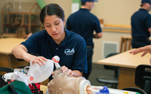 EMT student