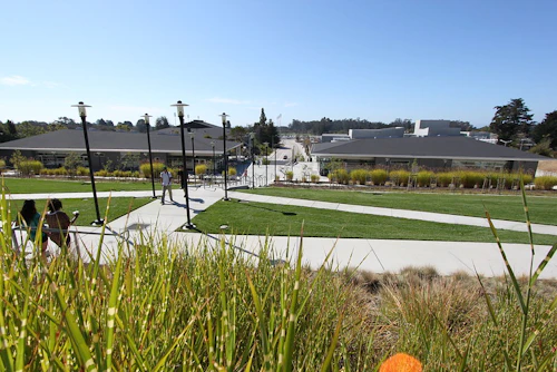 Cabrillo staircase down to lower campus