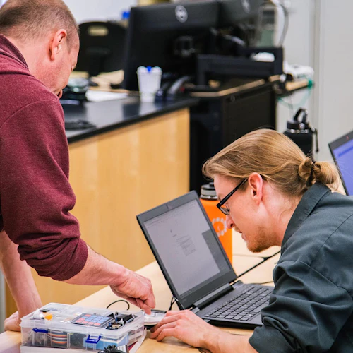 Cabrillo College Engineering Technology Students Computer Design - crop