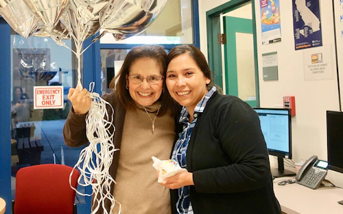 two women counselors