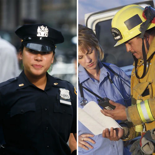Police, EMT, and Firefighter