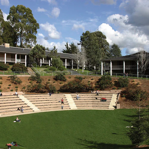 the amphitheater on campus
