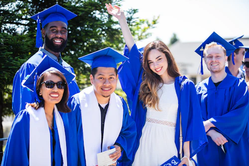 Graduating Cabrillo students