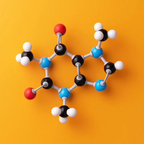 Caffine molecule