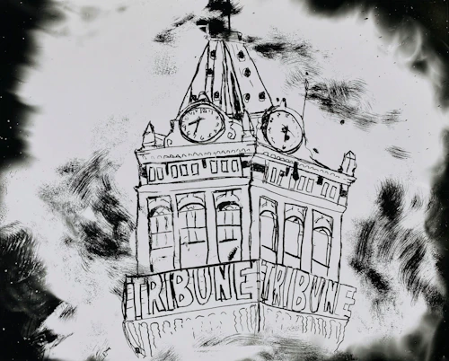 smoked glass cliche verre