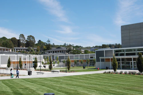 lower campus buildings