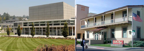 Visual arts and performing arts and Watsonville campus buildings