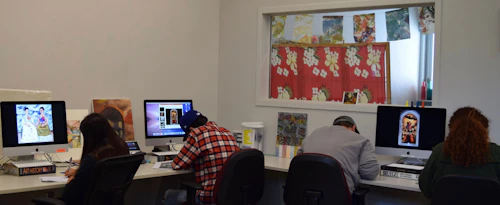 students taking exams