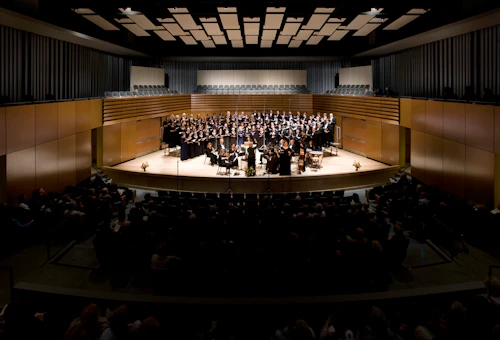 chorale in recital hall