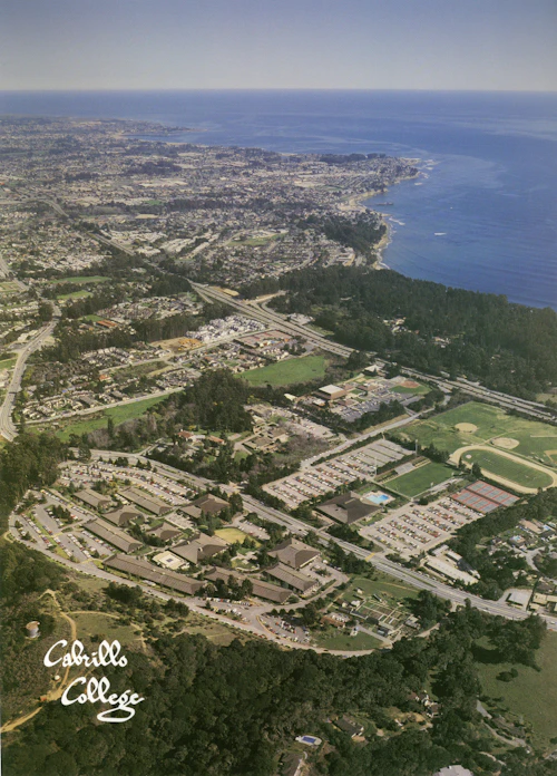 aerial photo of the cabrillo campus
