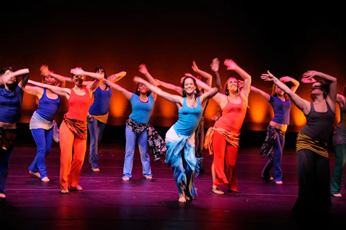 dancers performing on stage