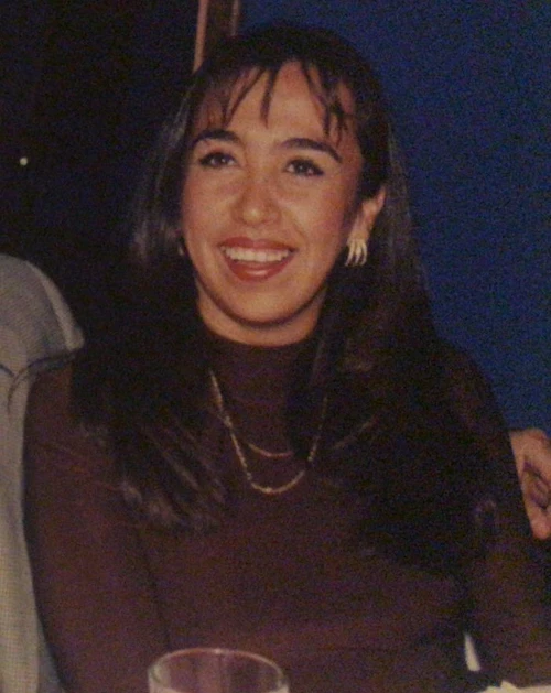 woman smiling