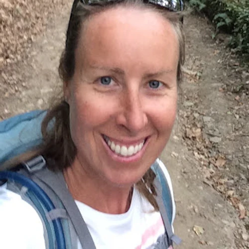 Dairea Burum on the Camino Frances in Spain