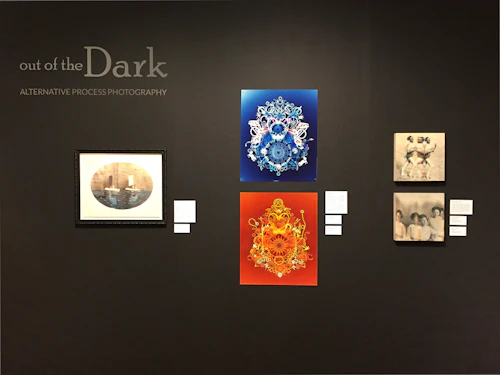 Out of the Dark title wall