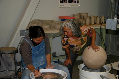 ceramics class