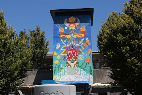 Mural nivel del suelo