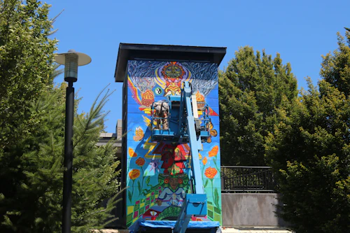 mural vista frontal casi terminado