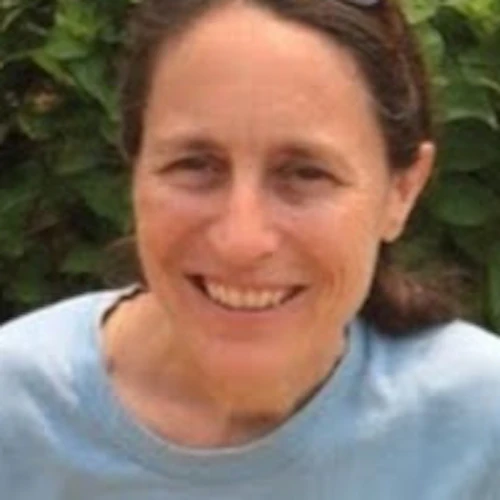 Lisa Gilbert smiling in the sun