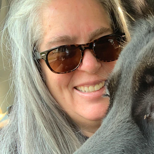 Mary & her dog Bruno