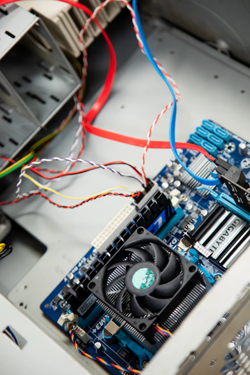 inside of a computer