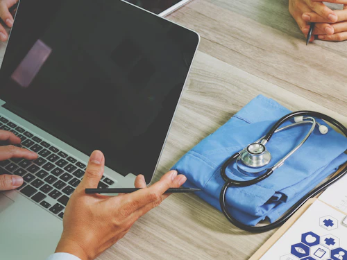 medical devices and a computer