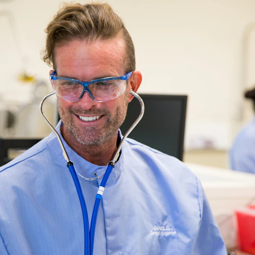 Male Dental Hygiene Student