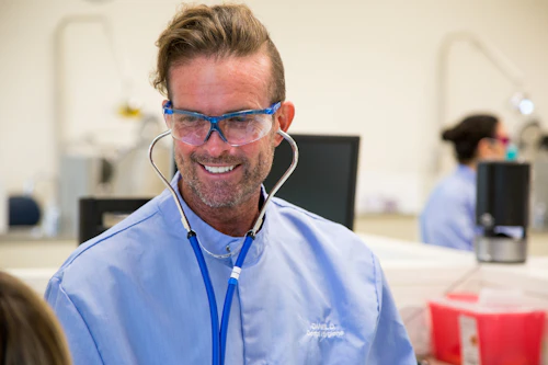 Male Dental Hygiene Student