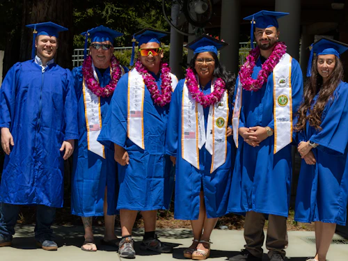 Veteran student graduates