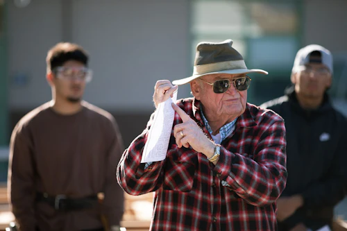 Construction faculty member