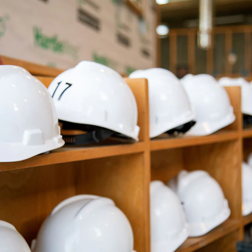 Casco de seguridad para construcción