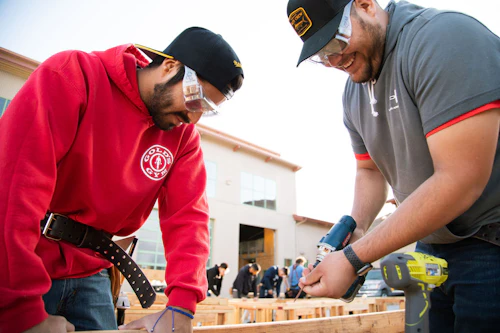 construction students