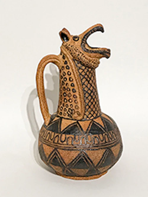 Melissa Paquette, "El Fénix Renaciente", cerámica