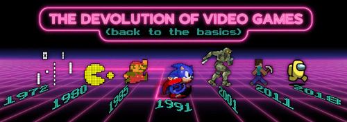 banner para la evolución del videojuego