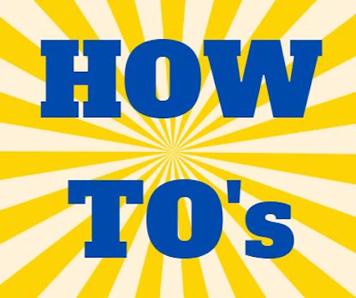 How To's image