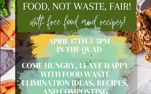 Pantalla de recorte del folleto de Food not Waste