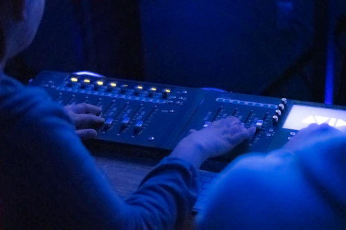 mtra students at a mixer