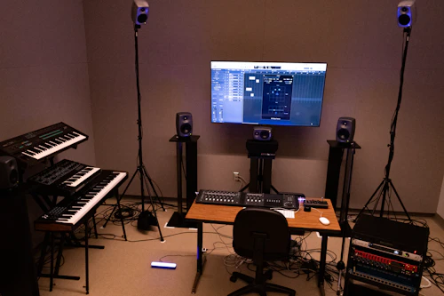 computadora en estudio b