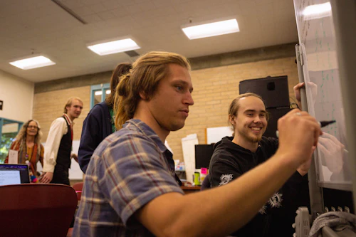 Math Tutors Working Together