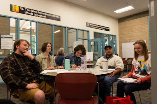 Students Working Together