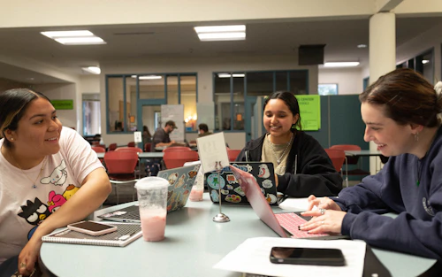 Students at Tutoring Center