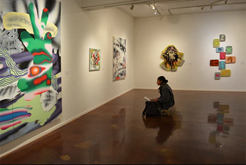 Vista de galería trasera