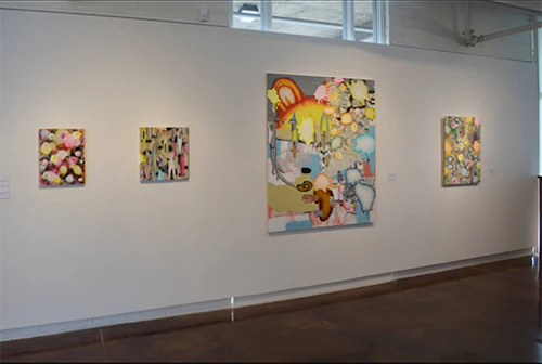 Vista de la galería del área frontal