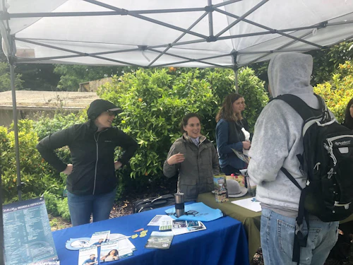 estudiantes voluntarios