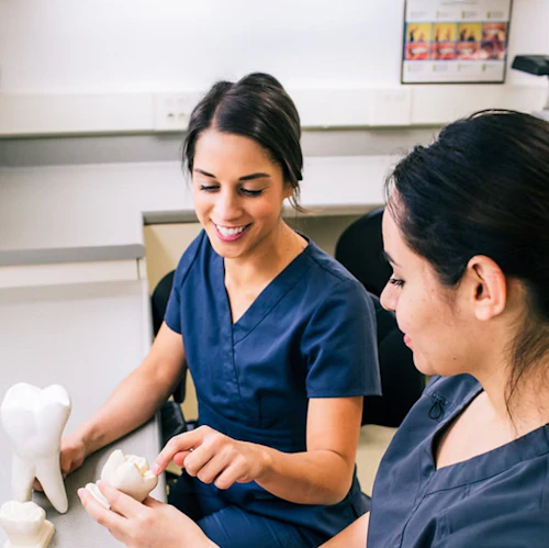 Estudiantes de Higiene Dental
