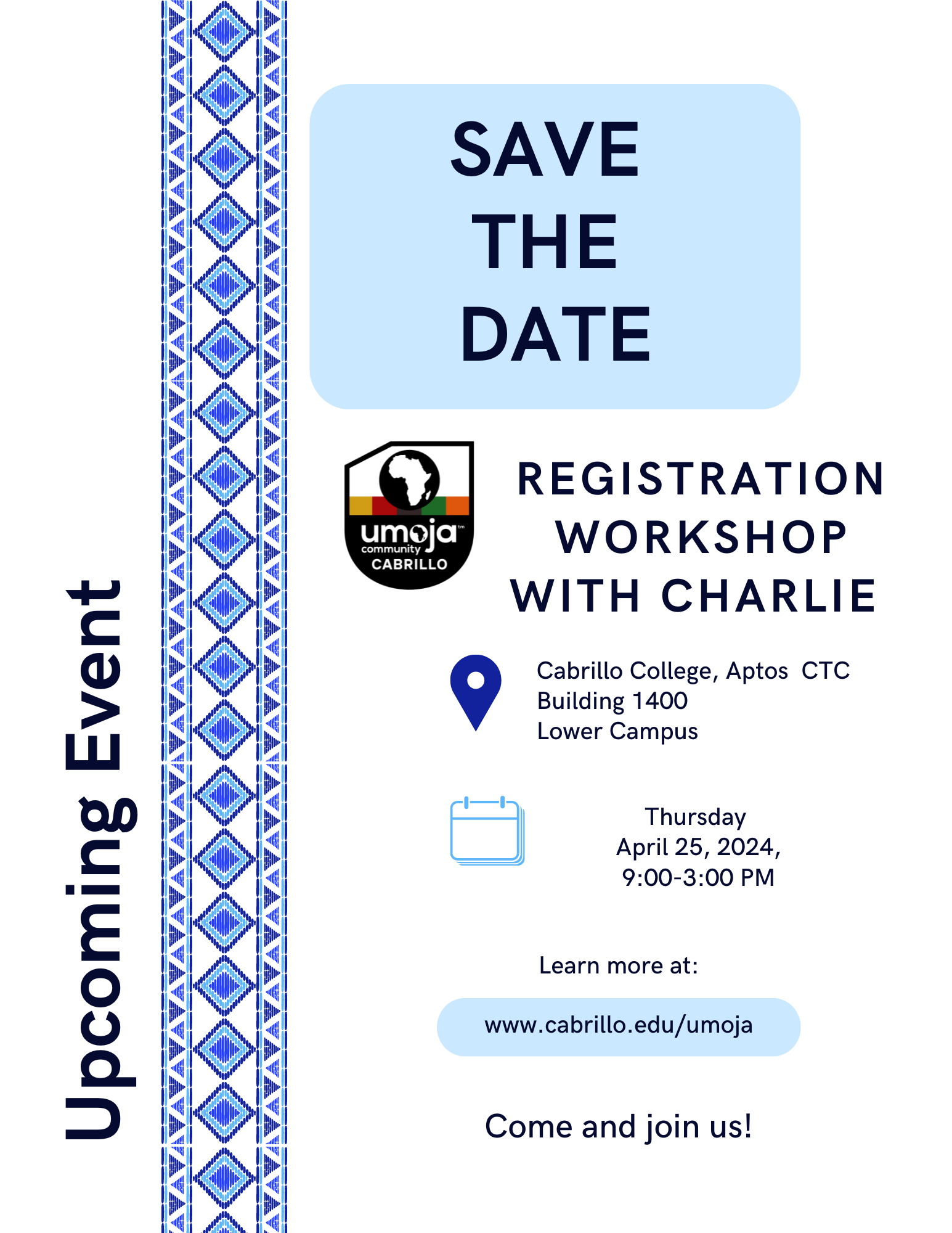 Cabrillo Umoja Scholars Programs - Join The Community!