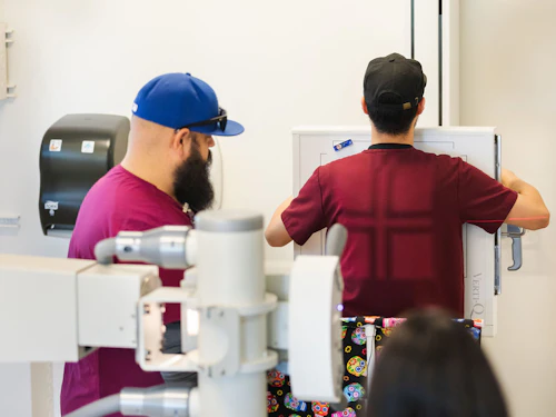 estudiantes de tecnología radiológica