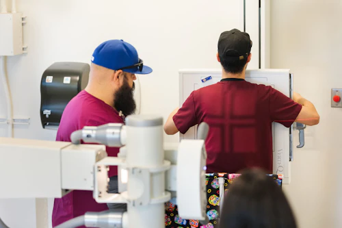 estudiantes de tecnología radiológica