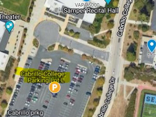 map of parking lot L