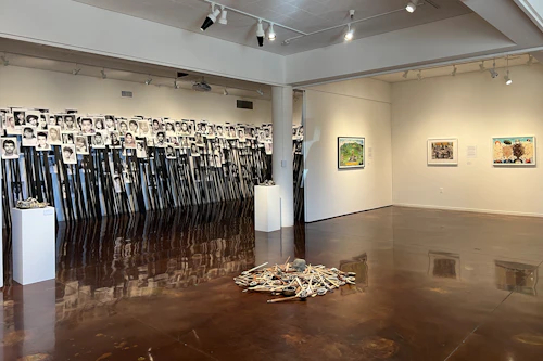 vista de galería de la galería trasera