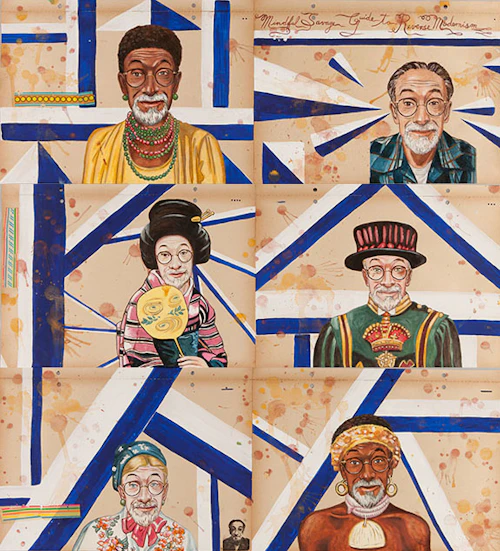 Enrique Chagoya, pintura